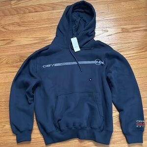 Hollister Red Bull Men's navy blue formula 1 Red Bull Hoodie